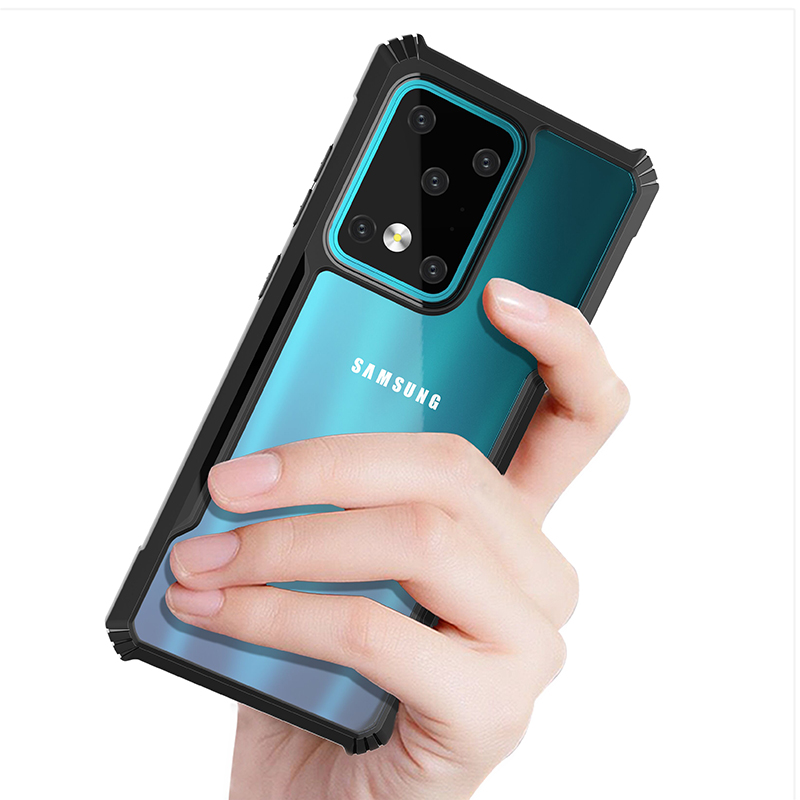 Militray Casing Samsung Galaxy S21+ S20+ Note20+ Note 20 S20 S21 Ultra / Plus S20FE S20 FE / Lite A02S M02S A42 5G Shockproof Phone Case Cover