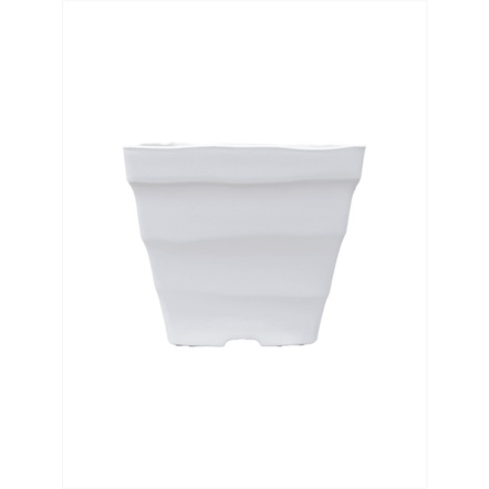 Chậu nhựa vuông sóng V30 (29x27cm) loại đẹp-Chậu hoa cẩm tú loại dày xịn