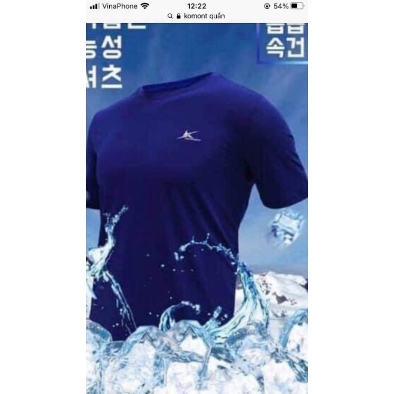 Áo cộc cotton nam