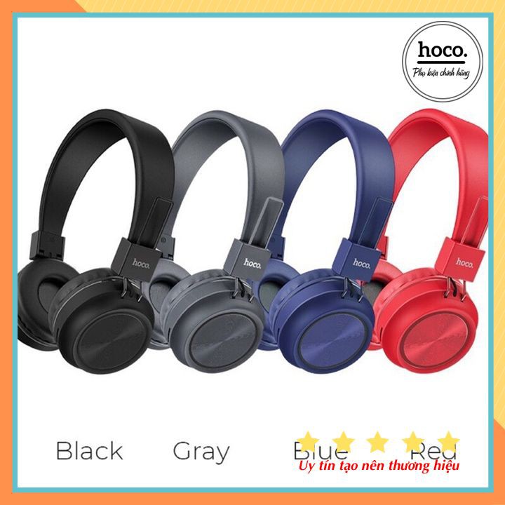 Tai Nghe Chụp Tai Bluetooth Hoco W25 Chính Hãng, Bảo Hành 12 Tháng