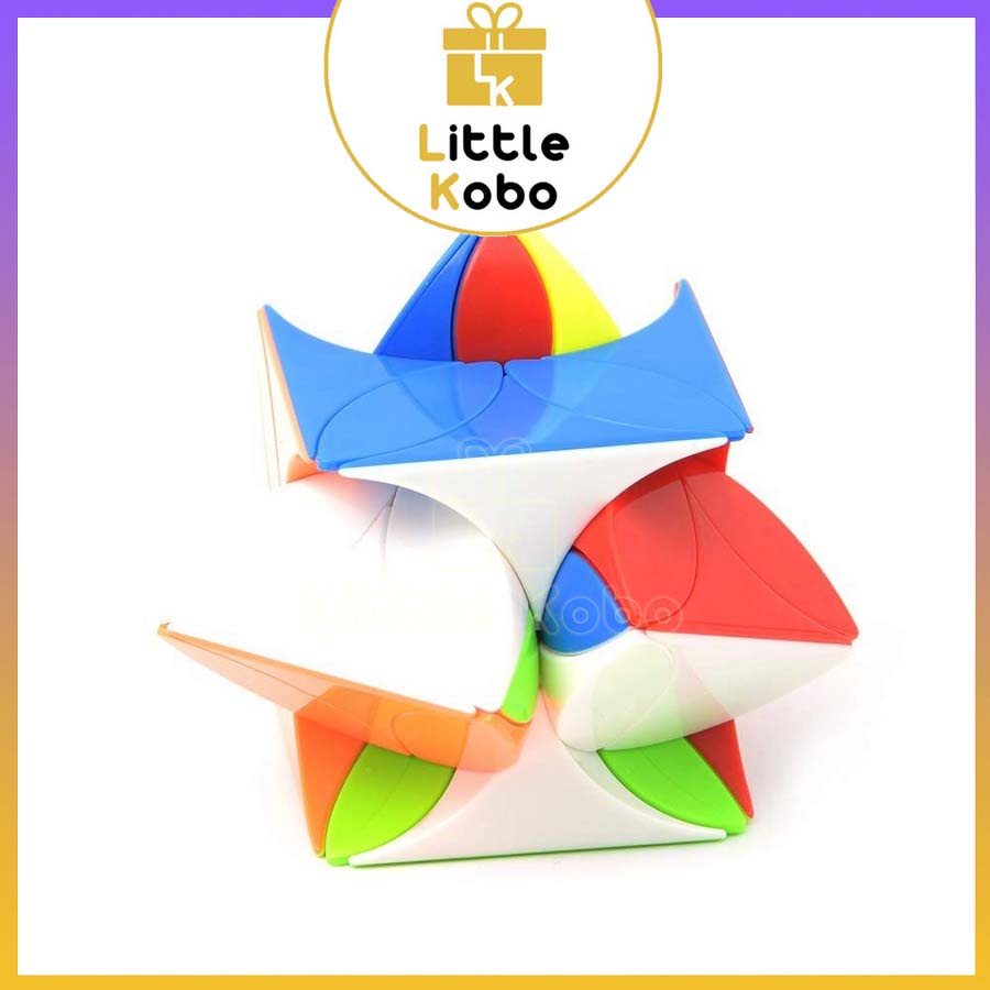 Rubik Biến Thể Four Leaf Clover Cube Cỏ 4 Lá Stickerless Rubic Đồ Chơi Trí Tuệ