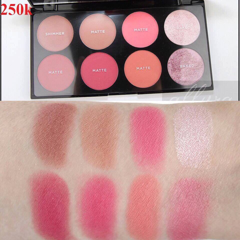 phấn má Revolution Ultra Professional Blush Palette