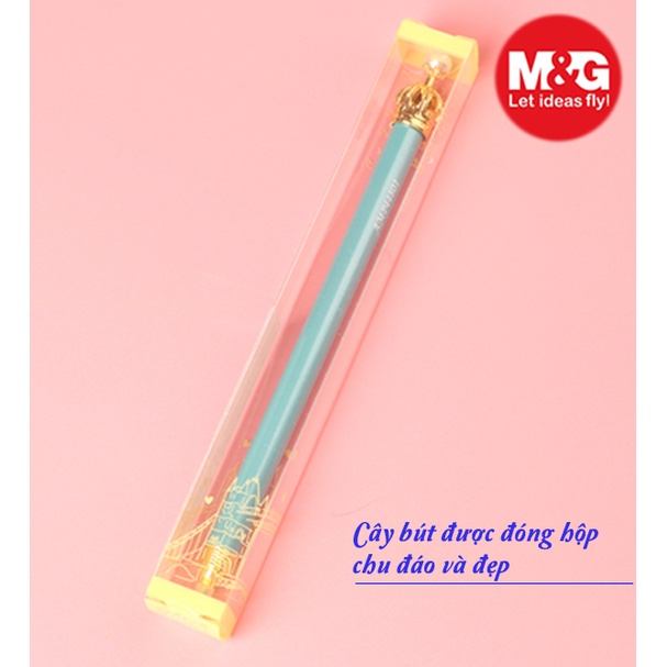 Butd chì kim công chúa AMP44801 quà tặng dành cho con gái sản phẩm bút chì kim cao cấp