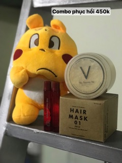 Combo phục hồi tóc khô xơ