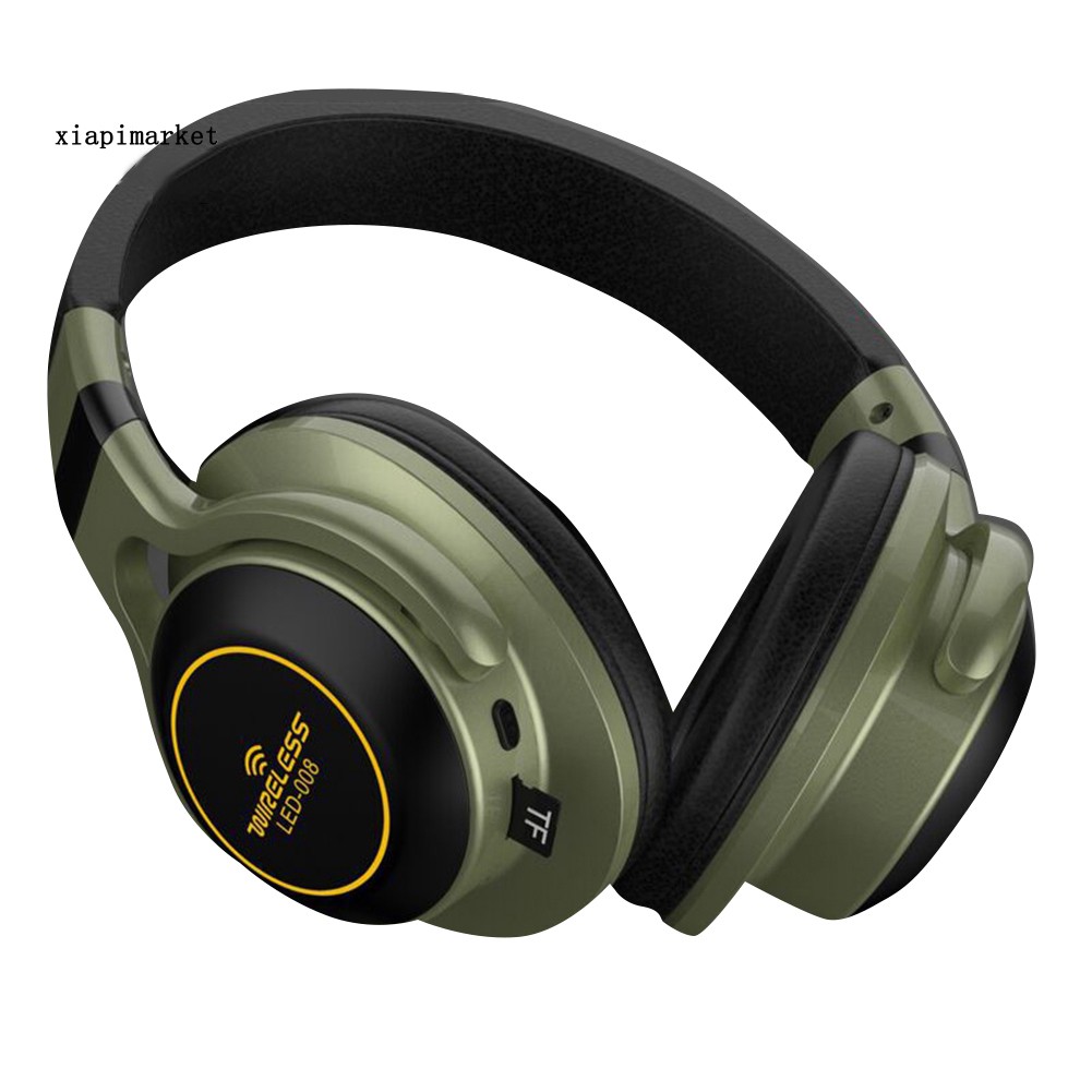 Bộ Tai Nghe Chơi Game Không Dây Bluetooth 5.0 Led Có Mic