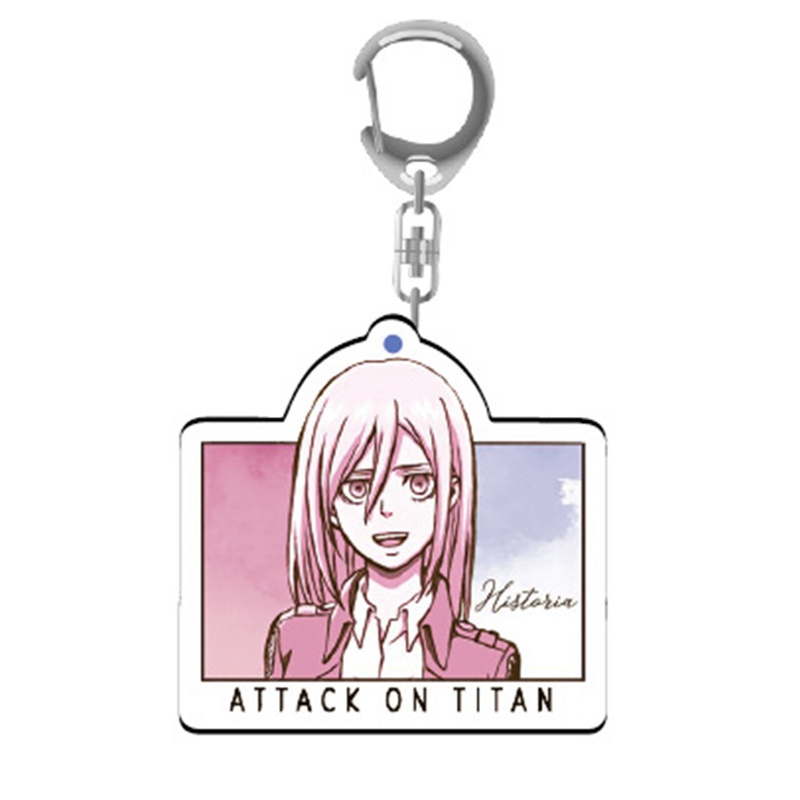 Tmdbyx Móc Khóa Nhựa Acrylic Hình Anime Attack On Titan