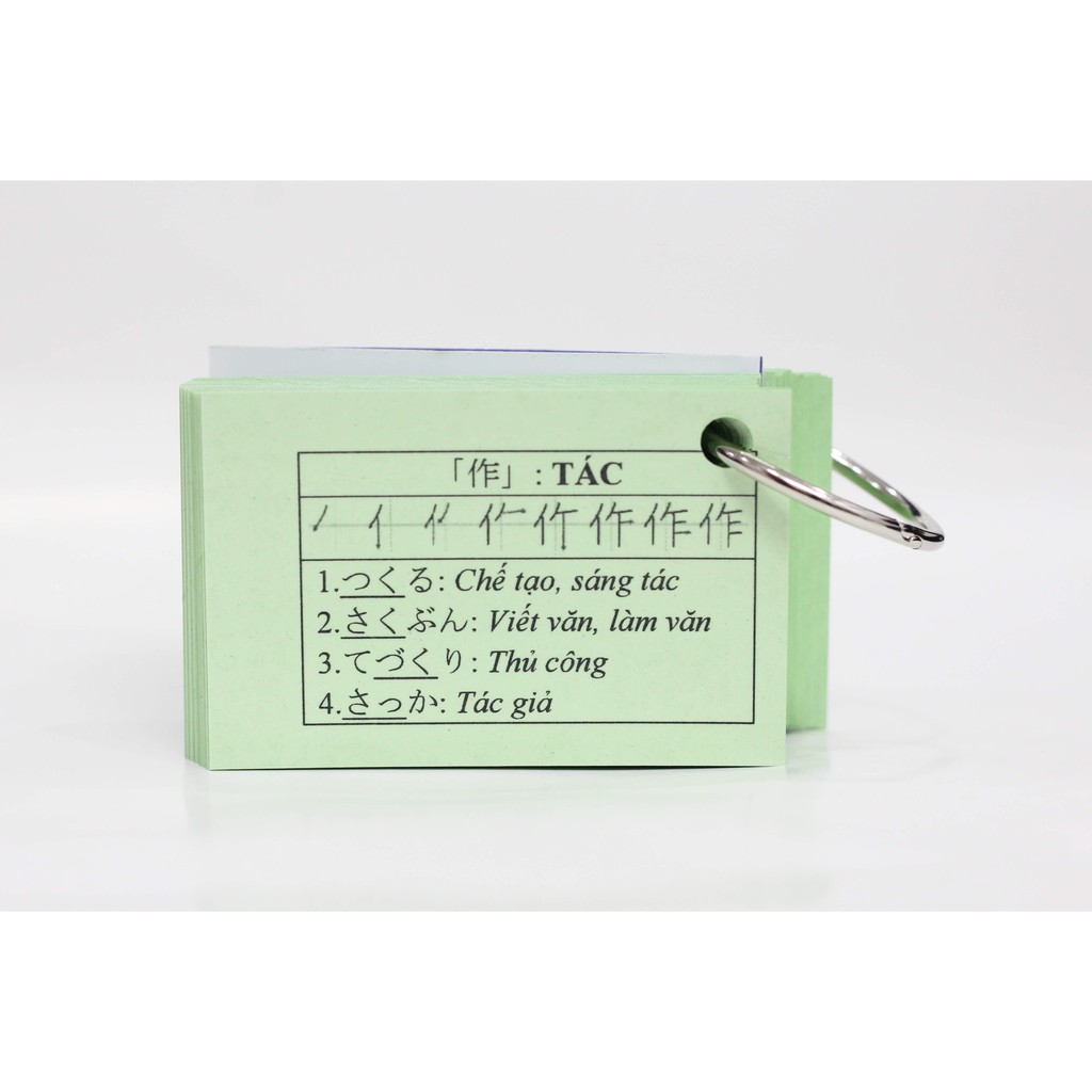 Thẻ Học Hán Tự Tiếng Nhật N4 - Flashcards Kanji Sơ Cấp N4
