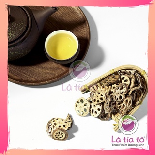 Trà củ sen khô an thần ngủ ngon 100gr - lá tía tô