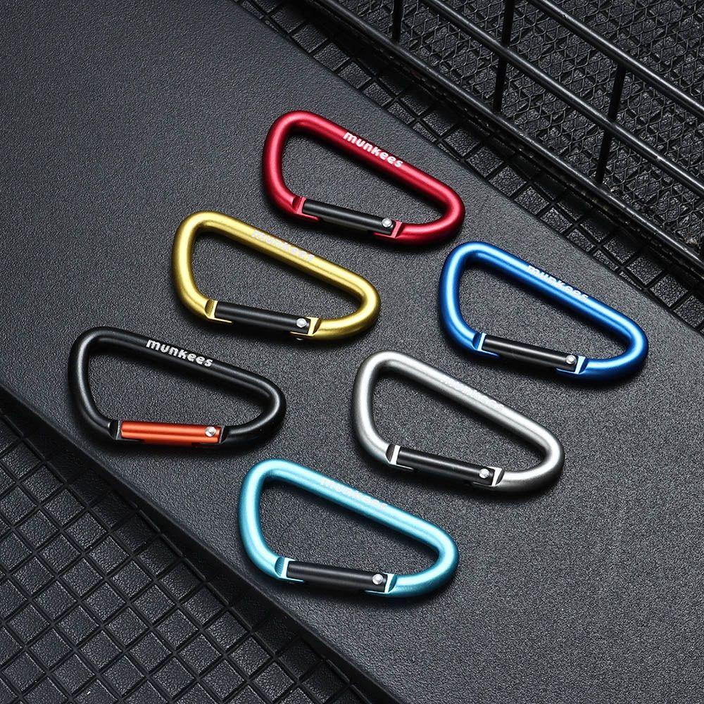 MUVAKO Bộ 2 Móc Khóa Leo Núi Bằng Hợp Kim An Toàn Mới