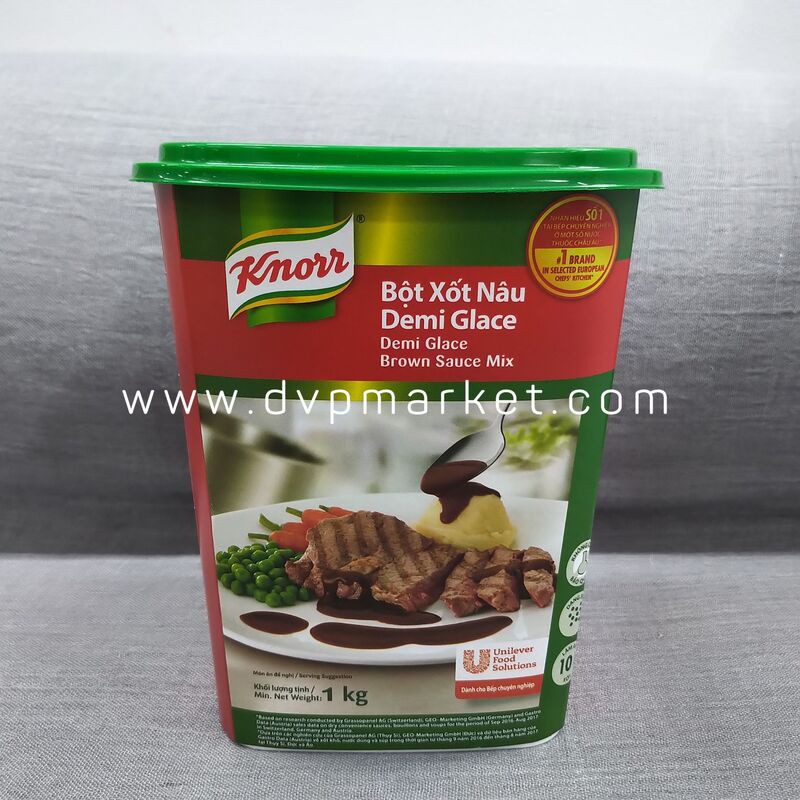 Bột Xốt Nâu Demi Glace Knorr 1Kg