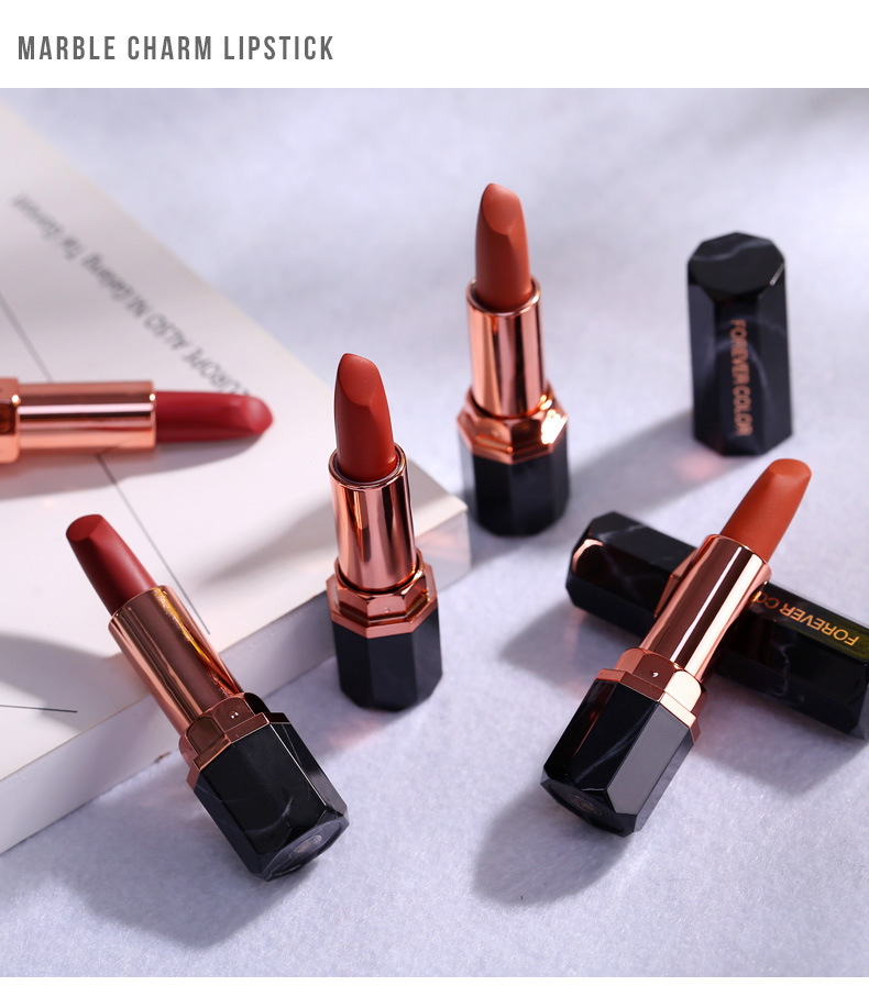 Nude Lipstick Makeup 6 Colors Silky Matte Long-lasting Lip Stick Make Up Sexy High Pigmented Women Lips Cosmetics