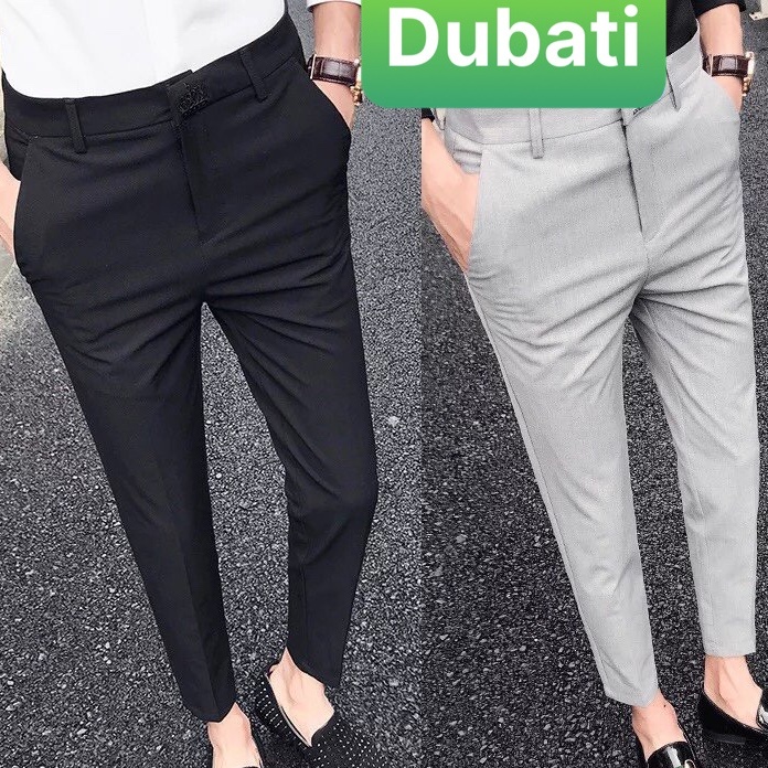 QUẦN TÂY NAM ỐNG CÔN CÔNG SỞ CHẤT VẢI CAO CẤP PHONG CÁCH HÀN- DUBATI FASHION