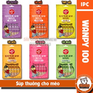 SÚP THƯỞNG CHO MÈO WANPY HAPPY 100