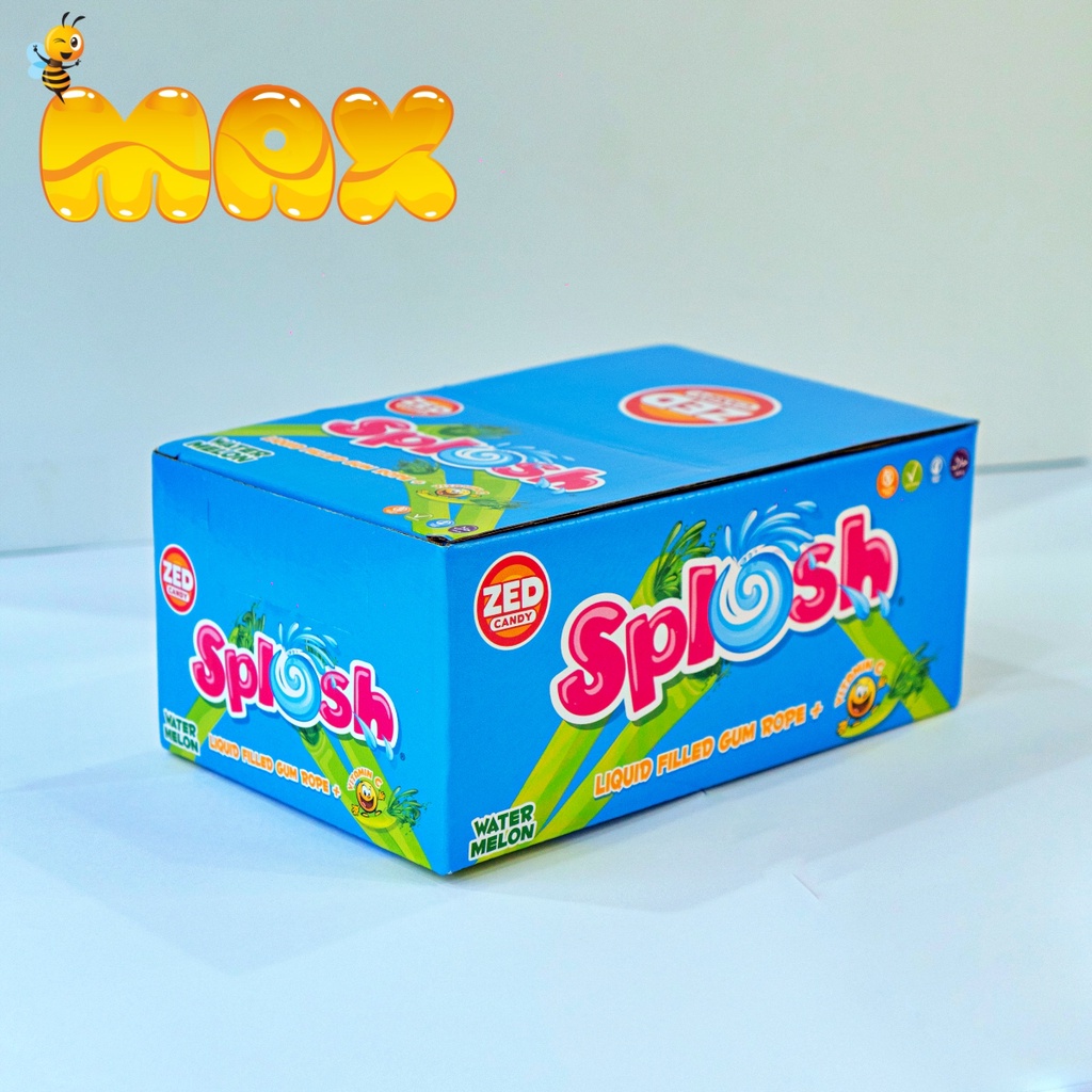 Kẹo cao su dạng thanh Splosh vị dưa hấu kẹo gum cho bé gói 17gr