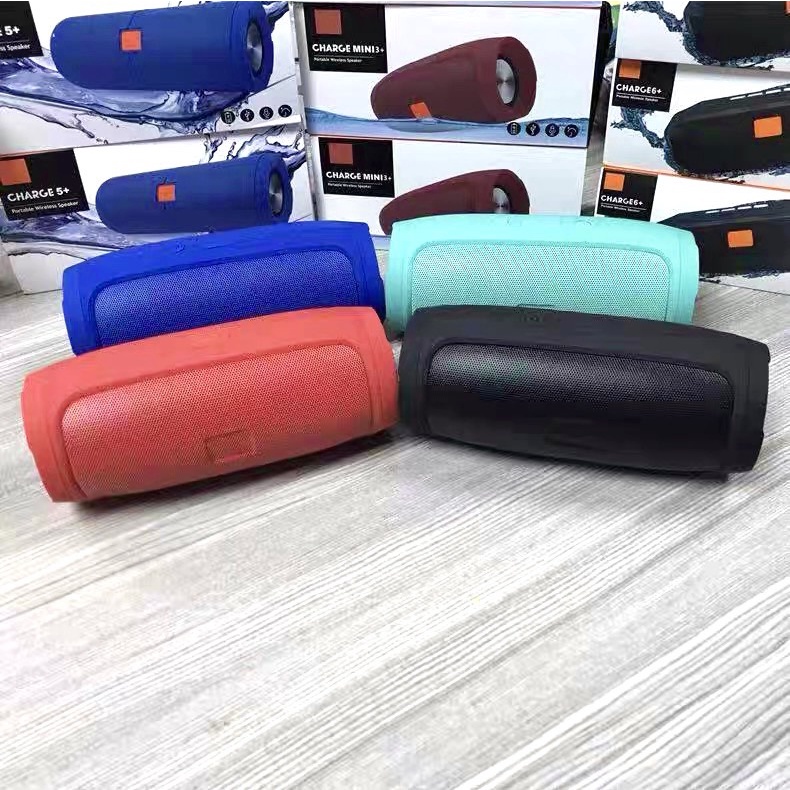 Loa Bluetooth Không Dây Cầm Tay Charge 3 3+ Mini Nghe Nhạc Hay, Hỗ Trợ Cắm Usb Thẻ Nhớ