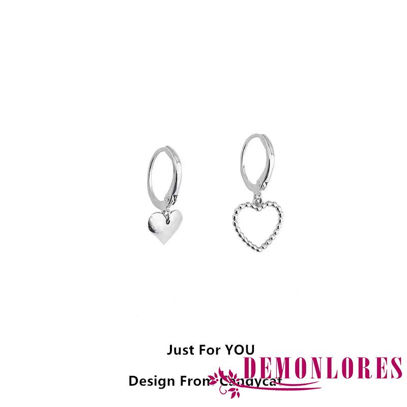Đôi khuyên tai hình trái tim thời trang cho nữ
