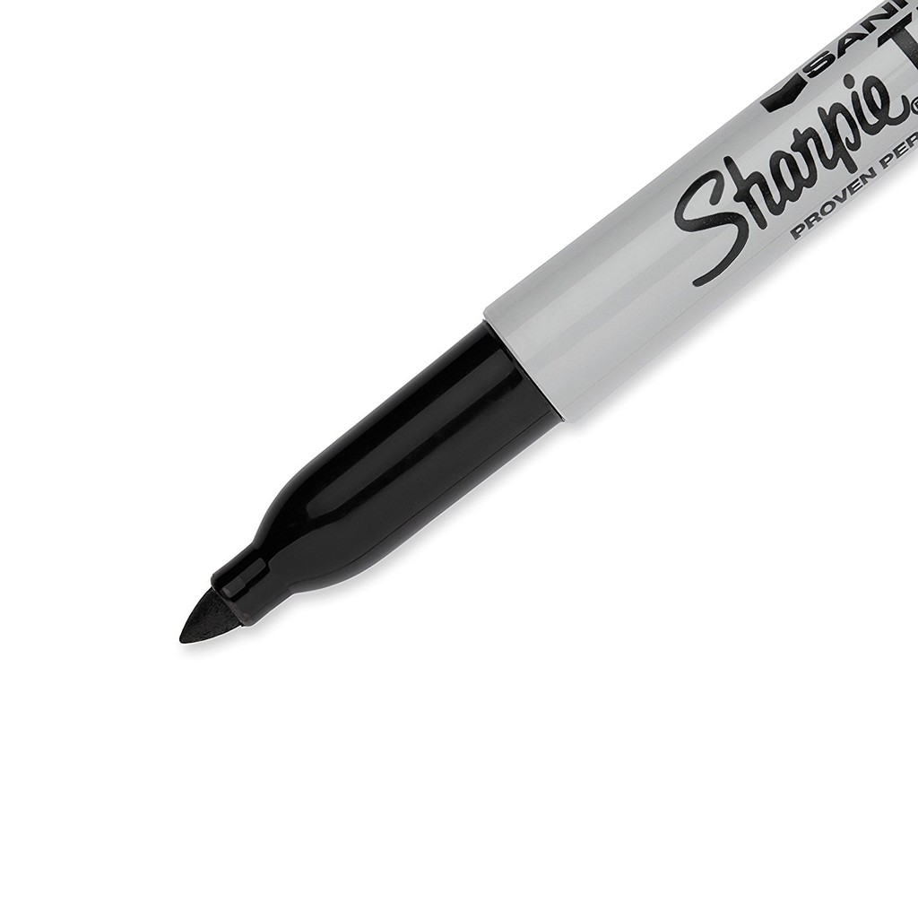 Bút đánh dấu chịu cồn cao cấp Sharpie T.E.C Permanent Marker 0.9mm - Black