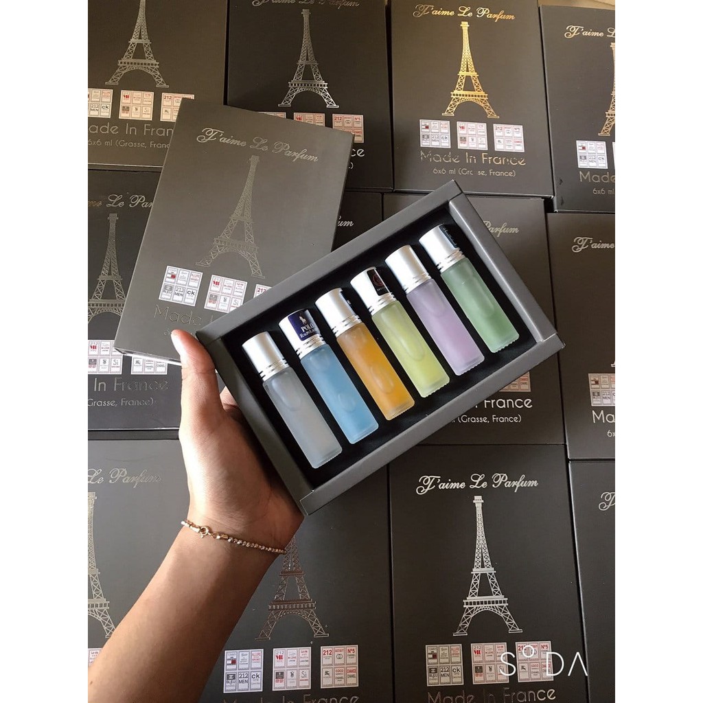 Set nước hoa 6 chai lăn tháp | BigBuy360 - bigbuy360.vn
