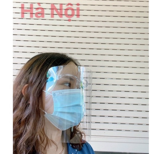 Face Shield Kính Chống Giọt Bắn Bảo Hộ Chống Dịch CẢ BỘ GỒM KÍNH VÀ GỌNG KÍNH NHƯ HÌNH