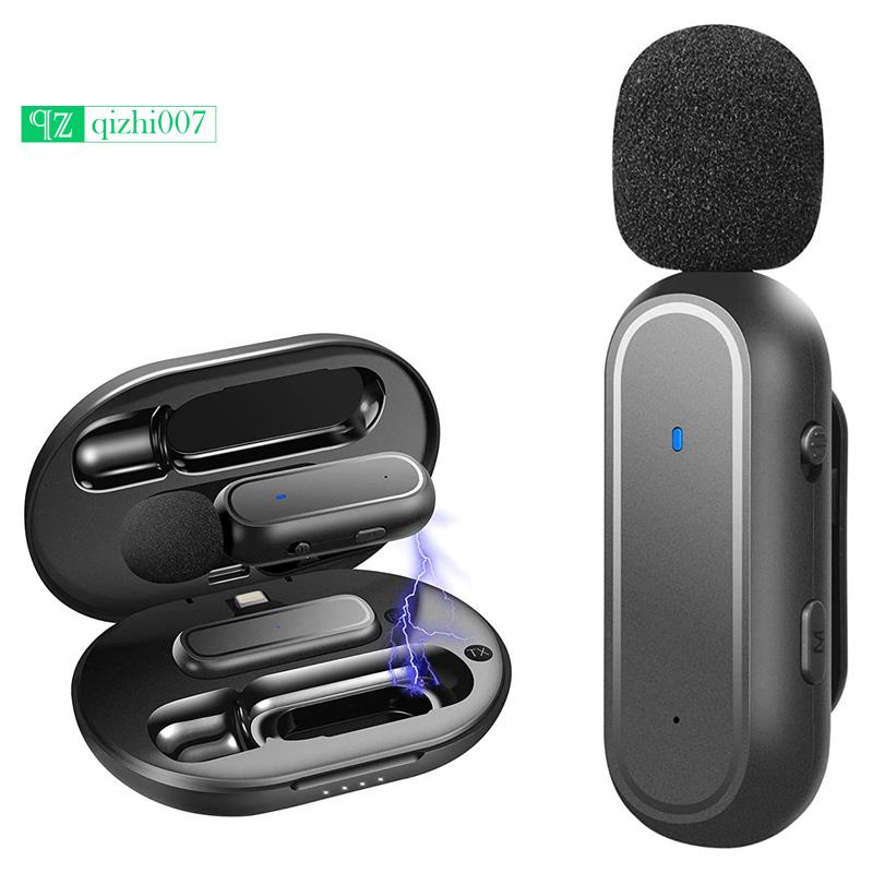 Micro Không Dây Mini Kèm Hộp Sạc Cho iPhone iPad