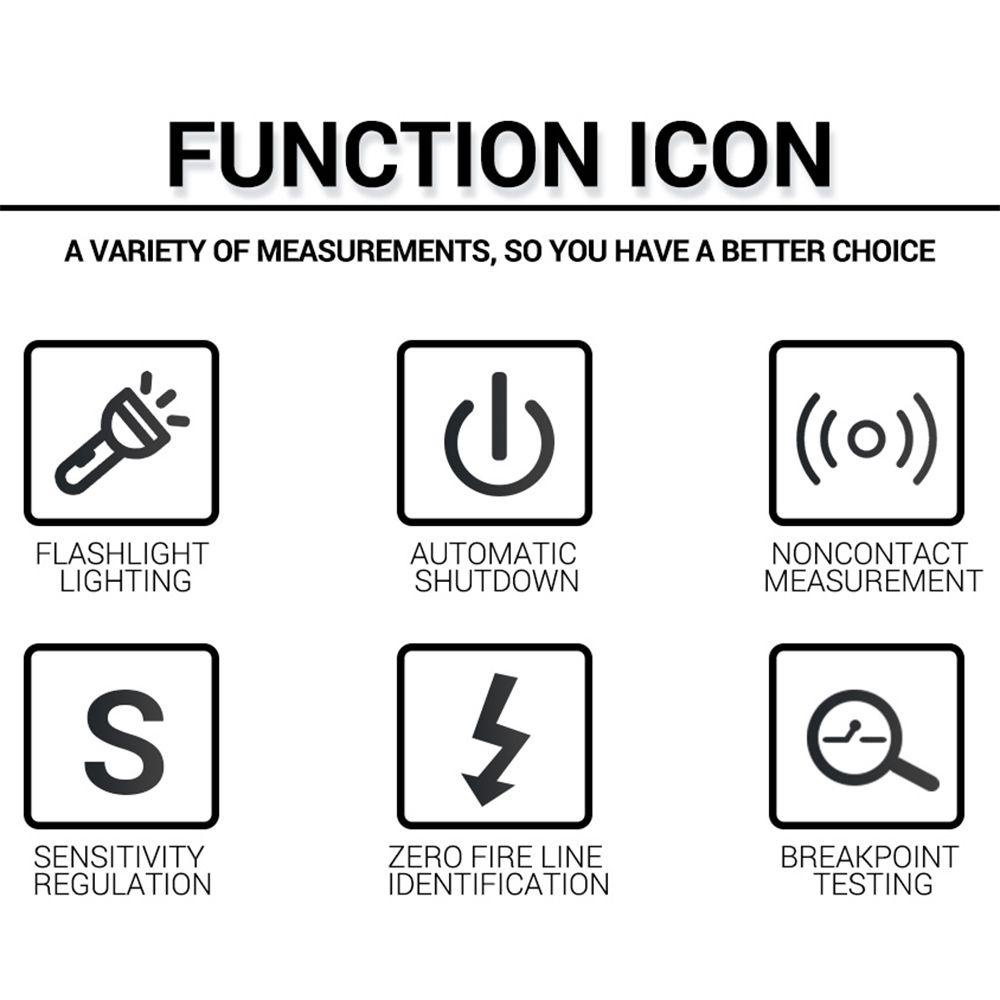 Bút Thử Điện Cảm Biến Điện Áp ANENG VC1018