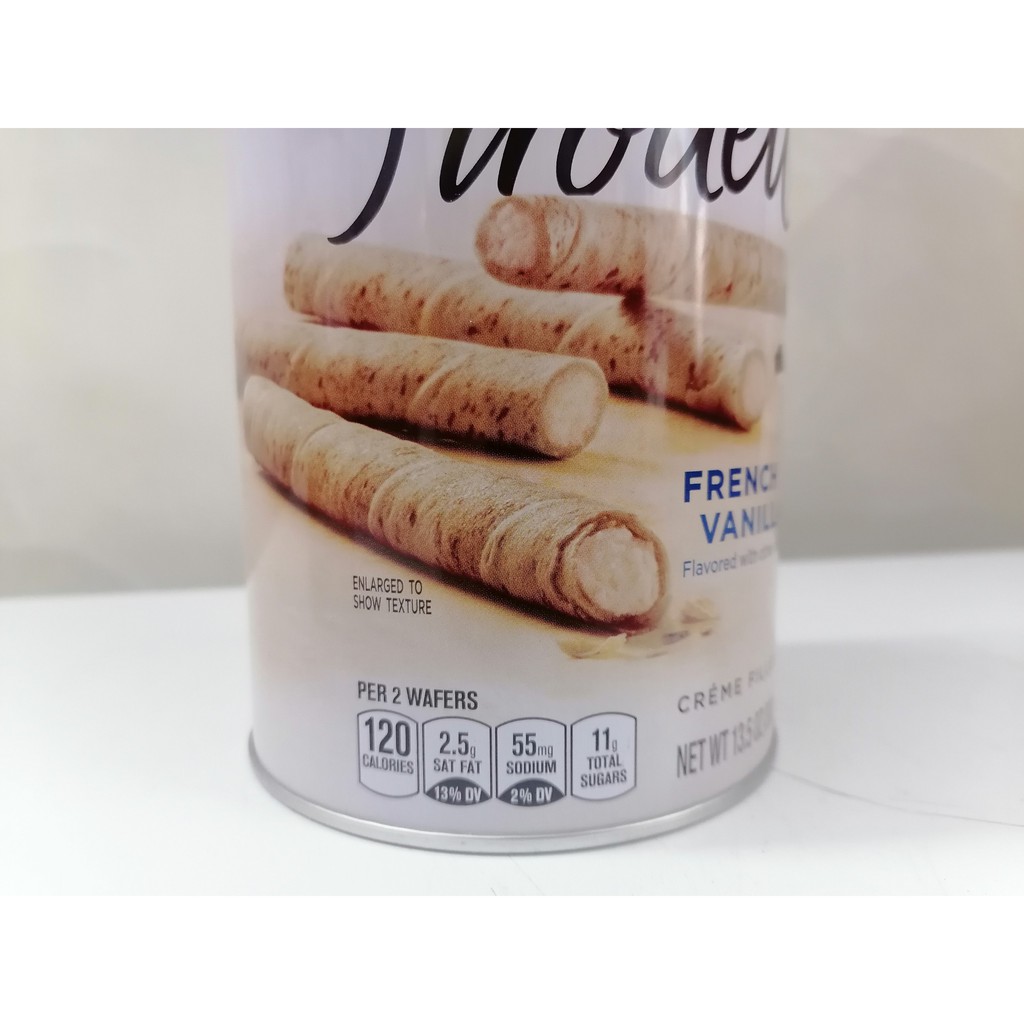 [382g – VANILLA] Bánh ống điếu vị Vani [Indonesia] PEPPERIDGE FARM Pirouette French Vanilla (anm-hk5)