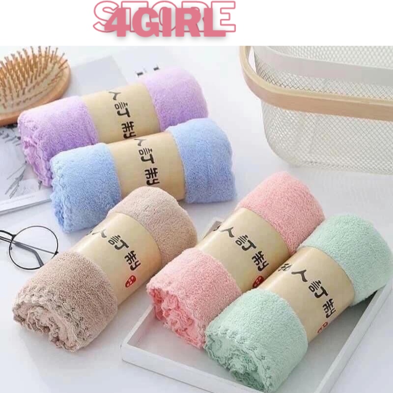 Khăn MẶT Lông Cừu, Khăn LAU MẶT Hàn Quốc thắm hút nhanh siêu mềm mịn Store4girls