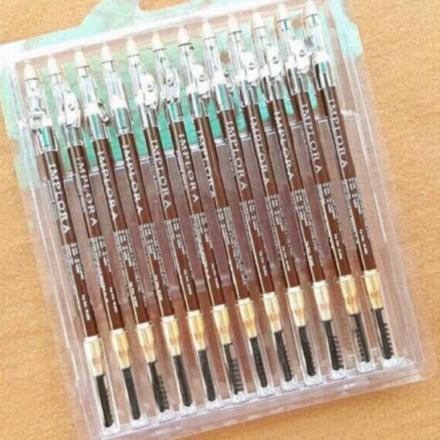 (hàng Mới Về) Bút Kẻ Lông Mày Implora 2 Trong 1 Tiện Dụng | BigBuy360 - bigbuy360.vn