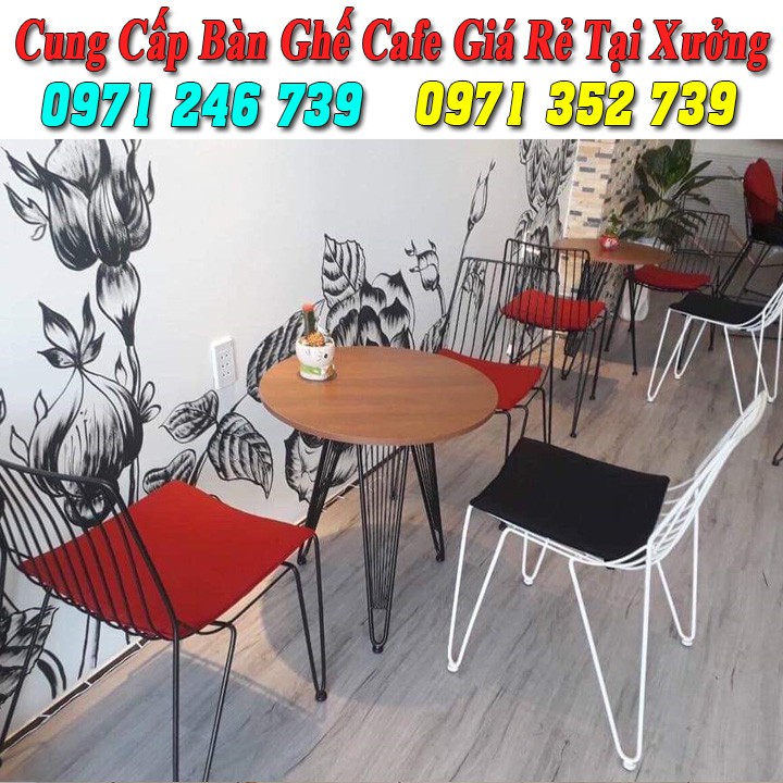 Ghế cafe sắt sân vườn giá rẻ