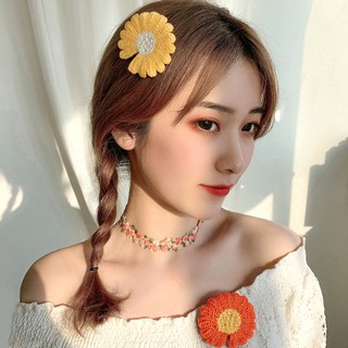 Kẹp tóc /cài áo hình hoa cúc nhỏ xinh xắn