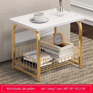 Táp đa năng 2 tầng Bàn trà nhỏ để phòng ngủ phòng khách mã PUK007
