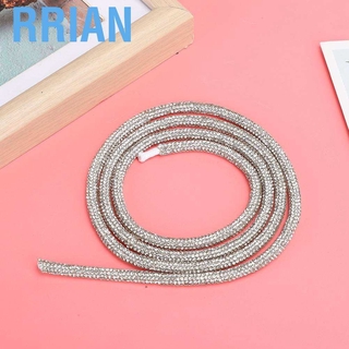 Rrian Cuộn Dây Ruy Băng Đính Đá Dài 1m Cho Trang Trí Tiệc Cưới