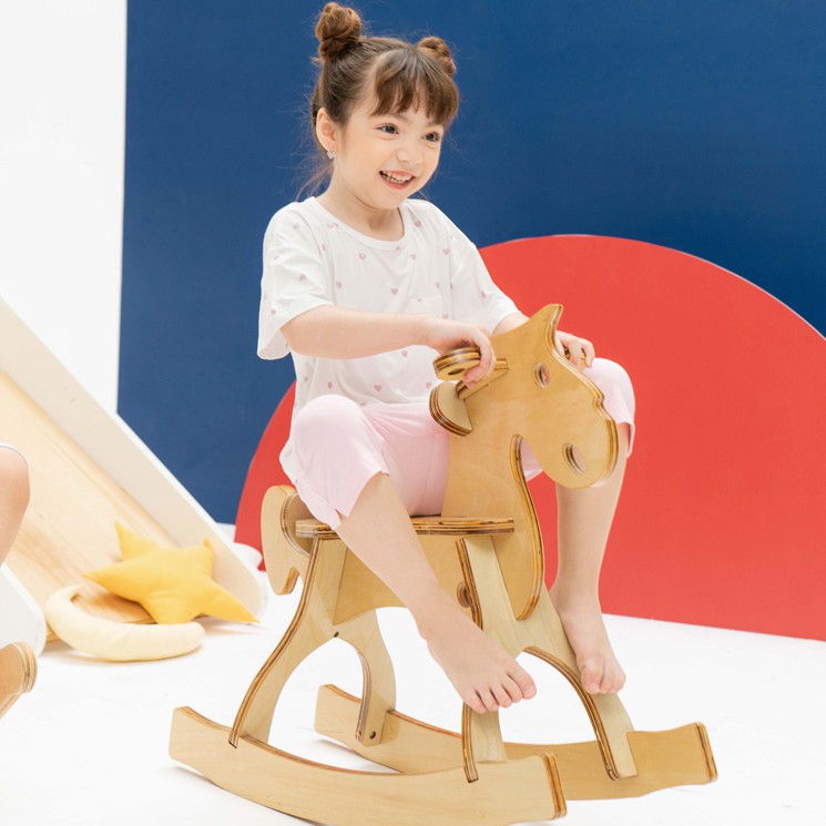 Bộ Cộc Tay - Quần Lửng Bé Gái NOUS Trái Tim 2Y/3Y/4Y/5Y