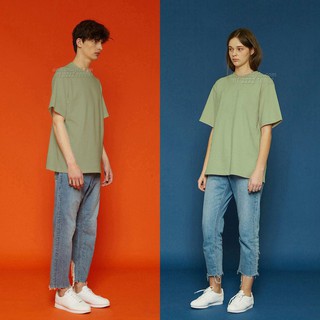 Áo thun tay lỡ form rộng unisex Be Yourself - trơn basic