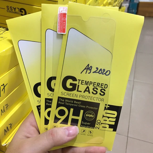 Bộ 3 kính cường lực Oppo A9 2020( mới)