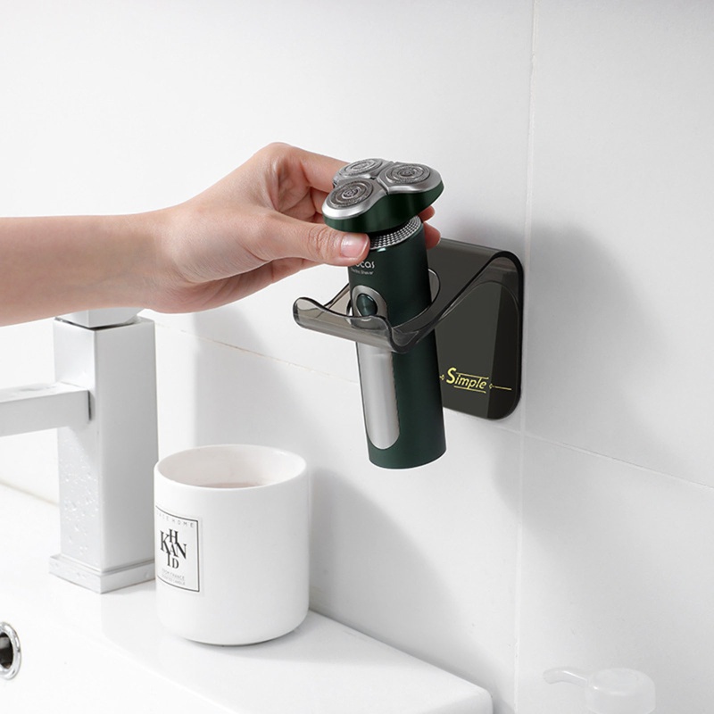 Giá Đỡ Máy Cạo Râu / Bàn Chải Đánh Răng Gắn Tường Đa Năng Tiện Dụng Cho Phòng Ngủ / Nhà Tắm