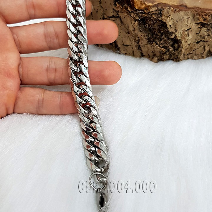 Lắc tay nam kiểu xích kép LZ1208