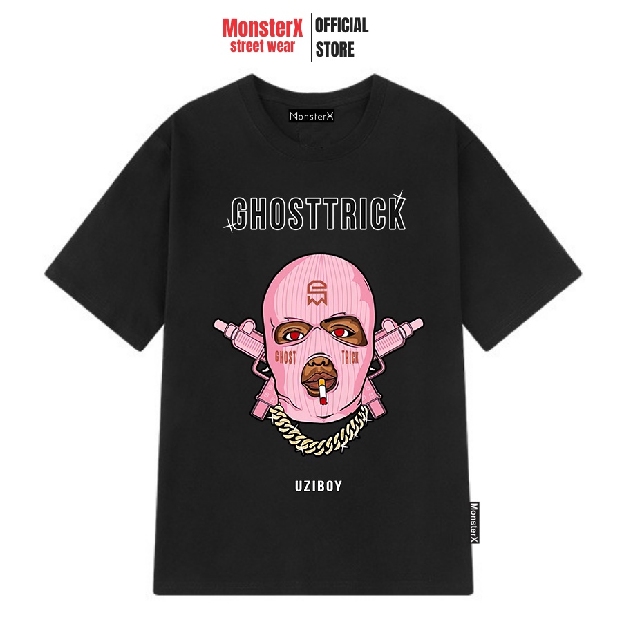 Áo thun unisex MONSTER X STREET GoshTrick phông tay lỡ nam nữ form rộng Local Brand