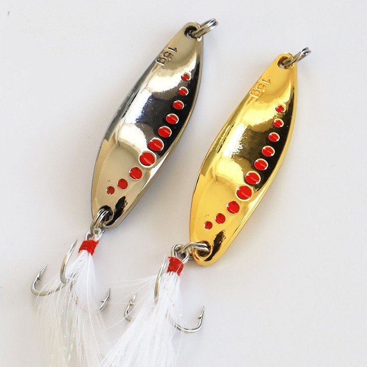 Mồi Câu Lure Thìa Lượn Spoon 15g Đồ Câu Lure chuyên câu cá suối, cá mương, câu lure