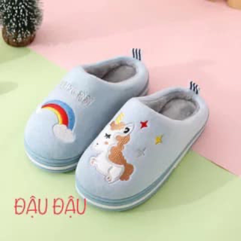 DÉP BÔNG UNICORN CHO BÉ