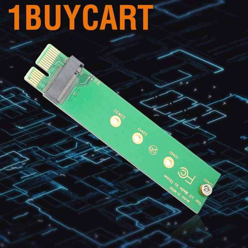 1buycart PCIE to M2 Hard Disk Adapter Expansion Cards PCI-E X4 M.2 SSD SATA/NVME NGFF