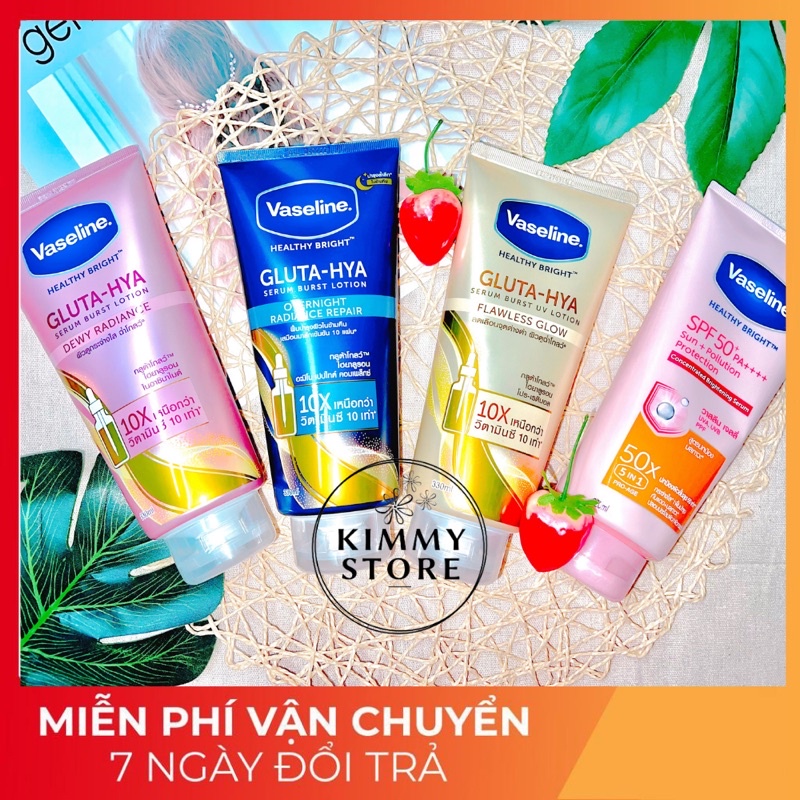 vaseline gluta hya chai 330ml