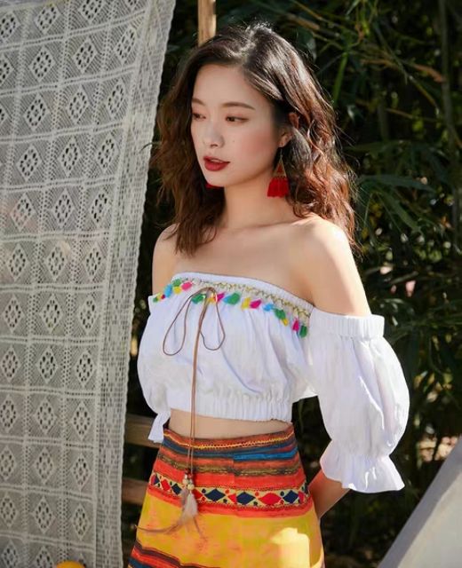 SÉT ÁO, VÁY MAXI  PHONG CÁCH BOHO VINTAGE