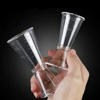 Cốc đong nhựa jigger 2 đầu định lượng pha chế 20-40cc (M0103)