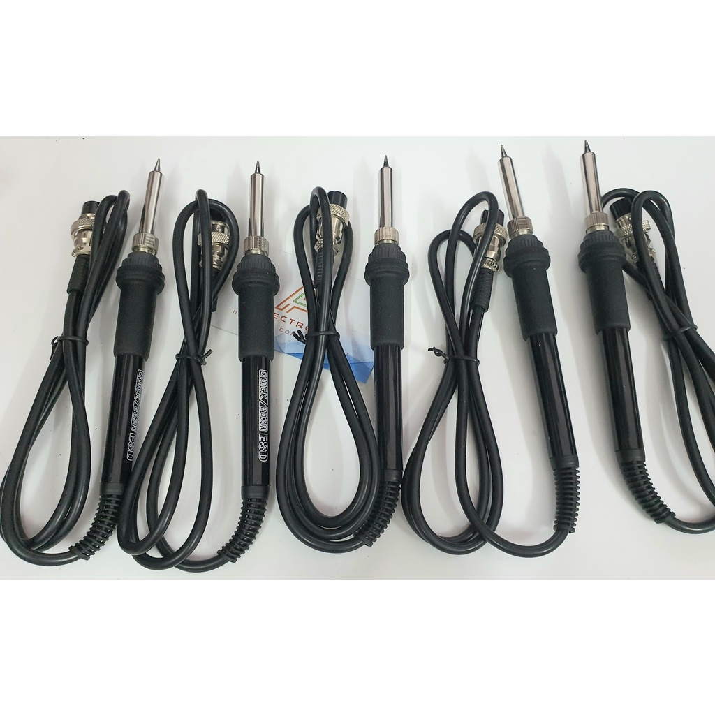 Tay trạm hàn Quick 203H 322+ 90W Jack cái 6Pin loại tốt  G5-D2