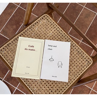 Sổ cafe du matin / Lamp and chair