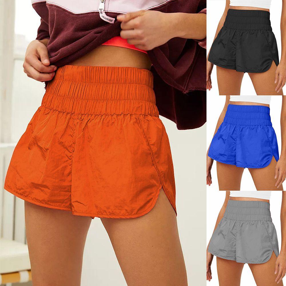 Quần Short Thể Thao Nữ Chất Liệu Đàn Hồi Nhanh Khô Thời Trang