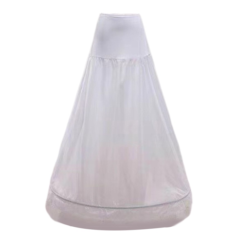 Áo Khoác Dáng Dài Chống Trượt Bằng Petticoat Màu Trắng Co Giãn Dành Cho Nữ