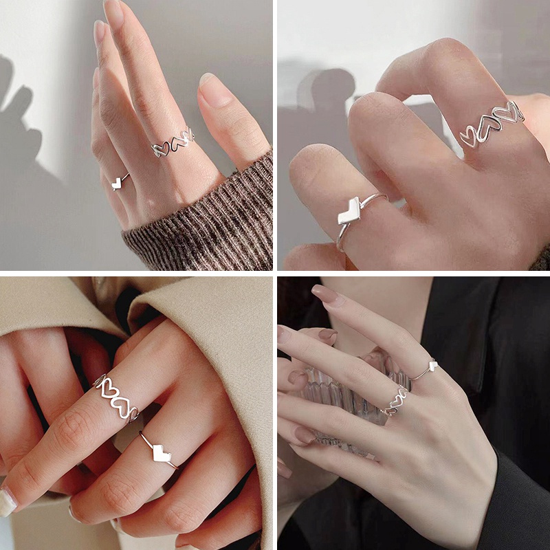Nhẫn Thiết Kế Đơn Giản Thời Trang Tinh Tế Cho Nữ