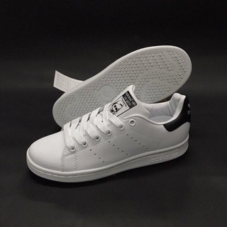 Giày sneaker Stãnd Smíth Supẽr gót đen